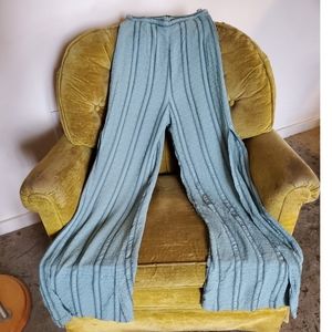 Reformation Side Slit Wide Leg Pants